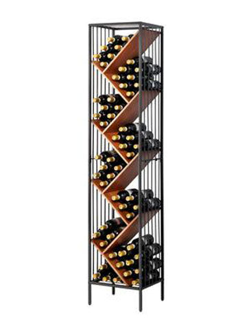 Anjou Modular Metal & Wood Wine Rack