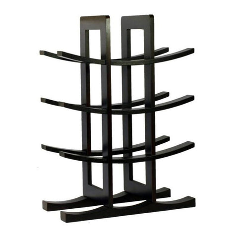 12-Bottle Bamboo Wine Rack, Natural